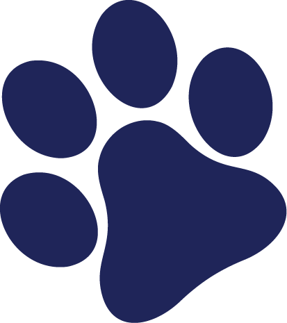 אייקון כף רגל של כלב